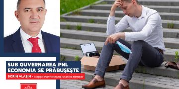 Sorin Vlașin (PSD): ”Fantasma revenirii economice în V a lui Cîțu este de fapt o gravă prăbușire”