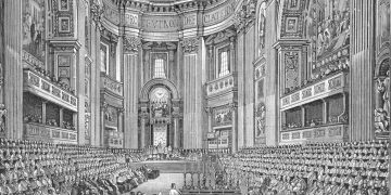 În ziua de 8 decembrie 1869 a avut loc prima ședință a Conciliului Vatican I