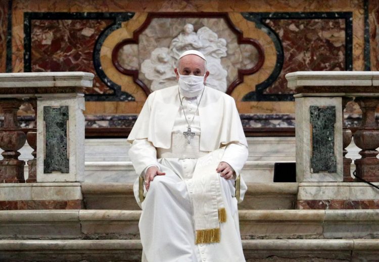 Papa Francisc, despre cei care refuză să poarte mască