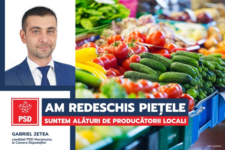 PSD a votat în Parlament redeschiderea piețelor și târgurilor!