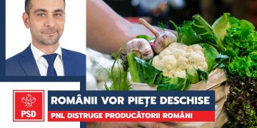 Gabriel Zetea (PSD): Președintele Iohannis consideră închiderea piețelor ca fiind o ”măsură justă”!
