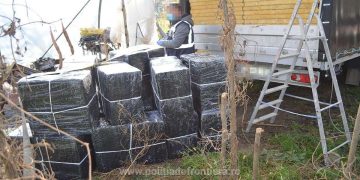 Percheziţii domiciliare. Patru maramureşeni cercetaţi şi 18.000 pachete țigări confiscate la Sarasău