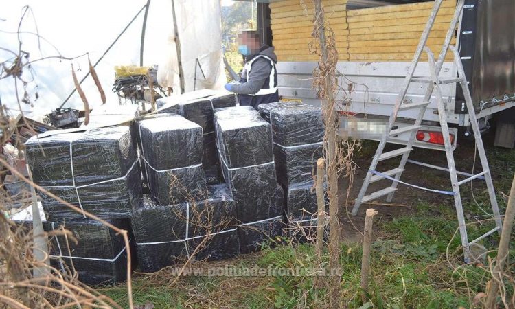 Percheziţii domiciliare. Patru maramureşeni cercetaţi şi 18.000 pachete țigări confiscate la Sarasău