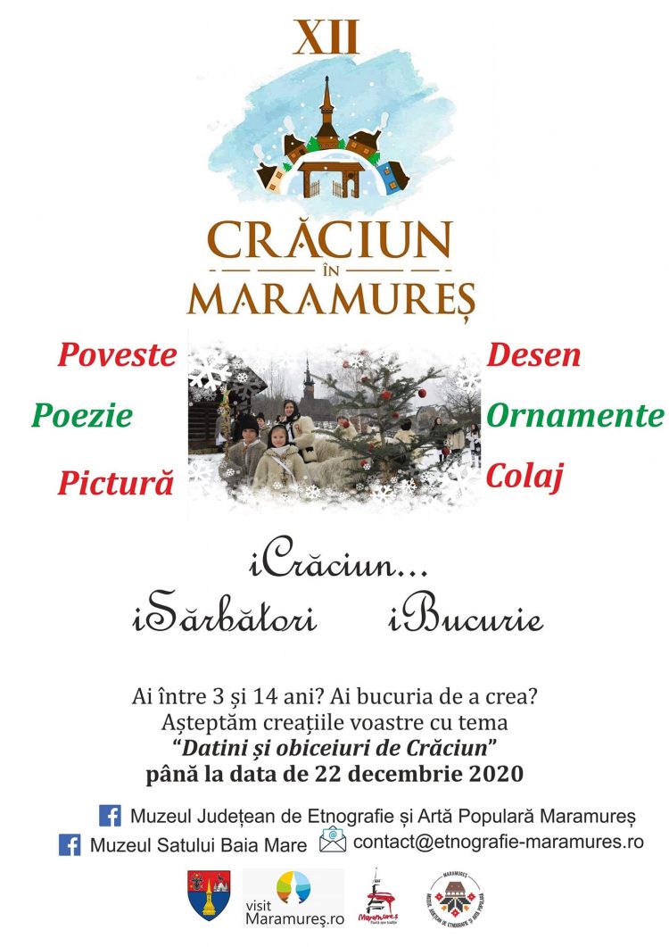 „Drag copil – ai sărbători , ai bucurii…!” – ediție specială a evenimentului Crăciun în Maramureș