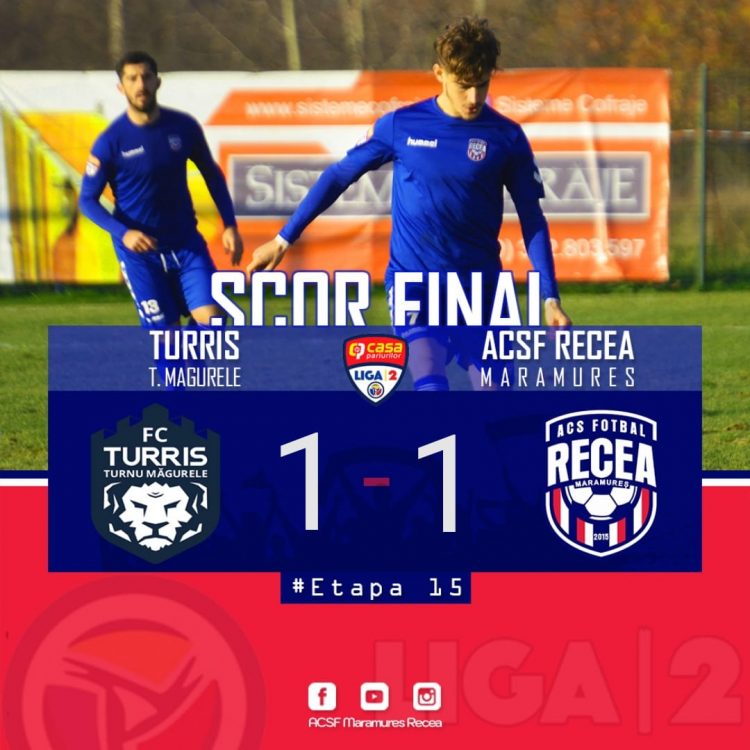 Comuna Recea a provocat o nouă surpriză, făcând un meci consistent