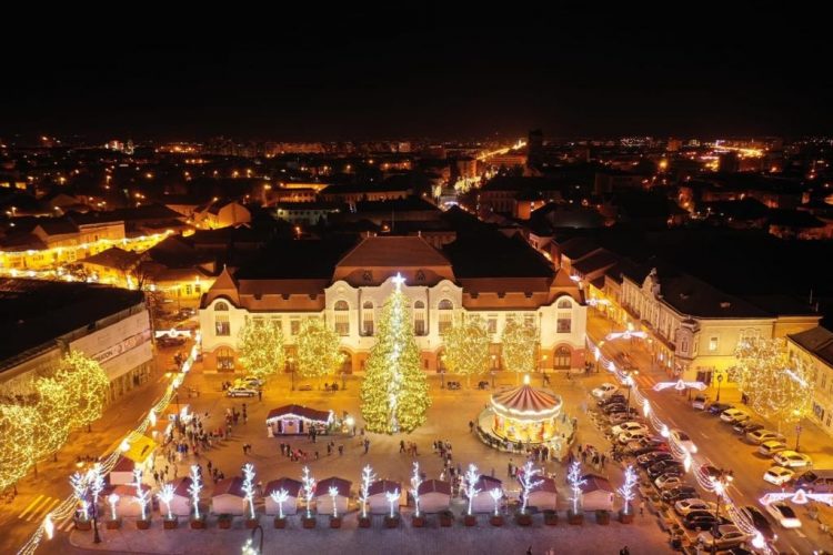 Baia Mare – Orașul luminilor de iarnă. GALERIE FOTO
