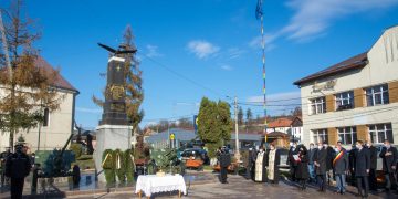 Eroii martiri împușcați în 5 decembrie 1918, comemorați la Târgu Lăpuș