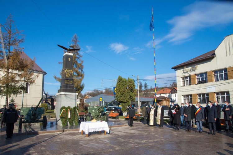 Eroii martiri împușcați în 5 decembrie 1918, comemorați la Târgu Lăpuș