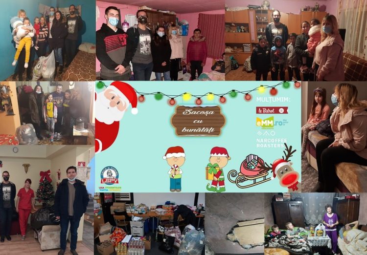 „Sacoșa cu bunătăți”: Studenții ajută persoanele aflate în nevoie