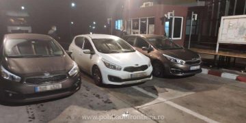 Autoturisme de peste 300.000 lei descoperite de polițiștii de frontieră la doar câteva ore de la semnalarea furtului