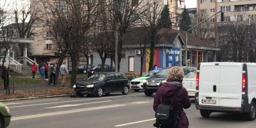 Ultima oră. Accident rutier în zona Meda – FOTO