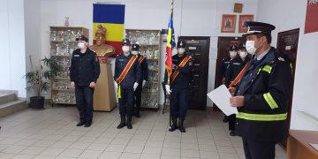 Nouă subofițeri au depus jurământul la ISU Maramureş