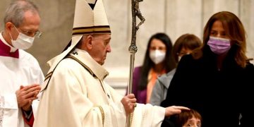 Slujba din Ajunul Crăciunului, oficiată de Papa Francisc în condiții speciale