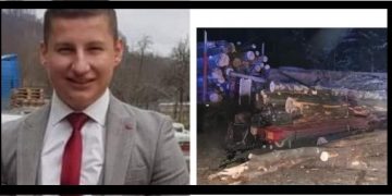 Cine este tânărul strivit de o remorcă plină cu lemne în pădurea de pe Valea Blidarului