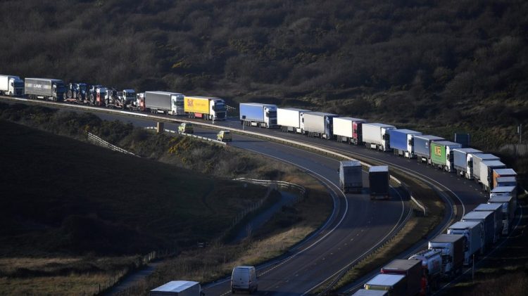Haos, panică și cozi de TIR-uri la intrarea în Marea Britanie.Mutația Sars-Cov-2 a scăpat de sub control