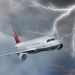 Un avion plin cu români a fost lovit de fulger, imediat după decolare