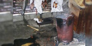 O femeie în vârstă de 73 de ani a decedat arsă de vie în afumătoare