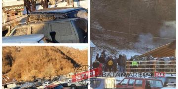 O nouă revoltă a sătenilor la bariera silvică din cătunul Luhei din Poienile de Sub Munte – VIDEO
