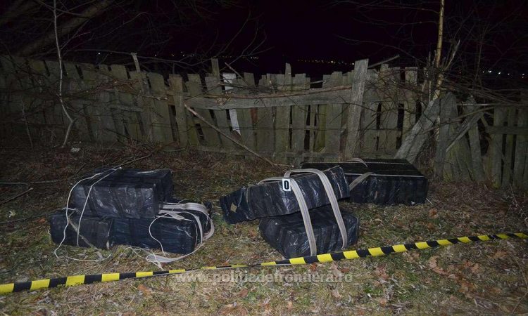 Ţigări în valoare de peste 105.000 lei confiscate la frontiera de nord a României