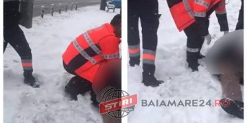 Victimă a iernii. Un bărbat a murit în stradă în zona Pietrosul