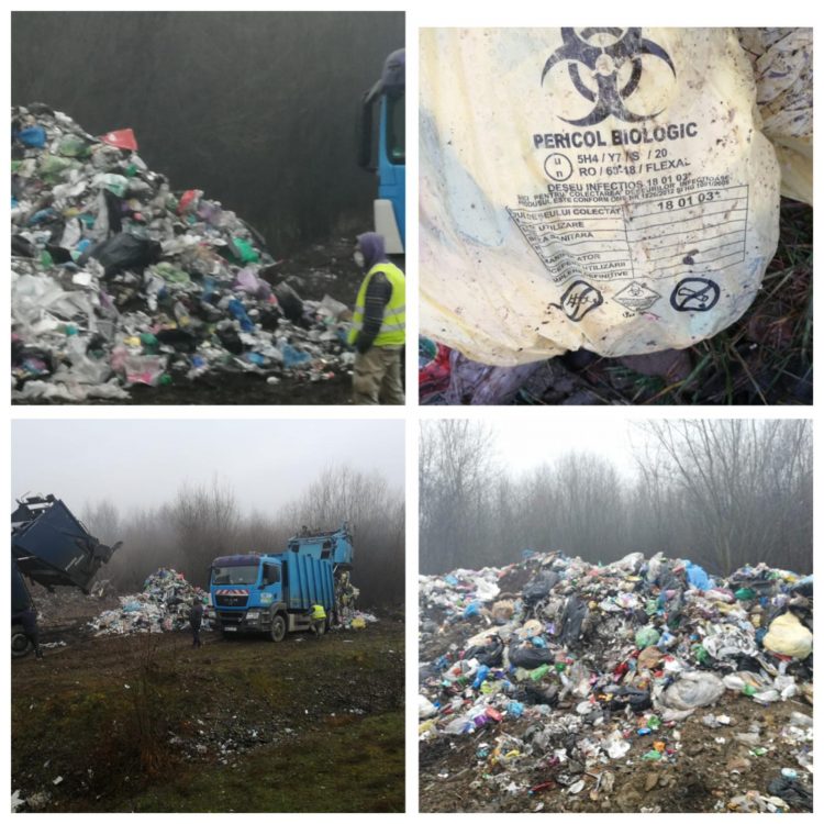 FOTO/VIDEO SCANDALOS: DEZASTRU ECOLOGIC PE VALEA VIȘEULUI – Deșeurile menajere depozitate lângă albia râului. Ne-a mințit președintele CJ Maramureș?