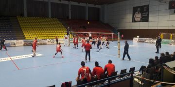 Volei masculin. Divizia A1. Știința Explorări Baia Mare – Universitatea Cluj-Napoca 3-1 (28, -22, 15, 15)
