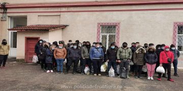Polițiștii de frontieră au avut de lucru. Au oprit 38 de migranți din drumul ilegal spre spațiul Schengen