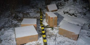 Țigări în valoare de aproximativ 82.000 lei, confiscate la frontiera de nord