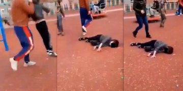 Monstrul din parc. Scene de o violenţă extremă la locul de joacă. Doi copilaşi, bătuţi cu sălbăticie