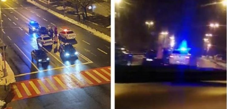 Șofer beat și fugar, blocat în trafic de patru echipaje de poliție în Baia Mare
