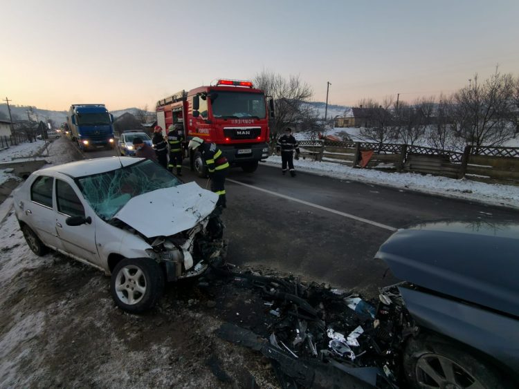 Sighetean implicat într-un grav accident cu cinci victime, în județul Bistrița-Năsăud