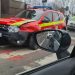 Accident în Baia Mare. Autospeciala medicului de urgență, izbită de o maşină, în timp ce se deplasa la o intervenție SMURD – foto