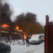 FOTO/VIDEO: Incendiu violent la un atelier auto de pe strada Păltinișului