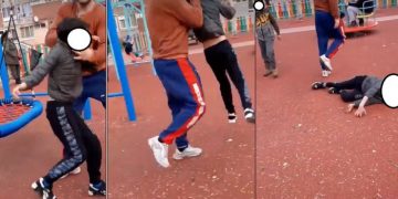 Copilul trântit cu sălbăticie într-un parc din Hunedoara a suferit un traumatism cranian