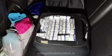 Țigări de contrabandă ascunse în scaune auto pentru copii la Bocicoiu Mare, focuri de armă la Bistra