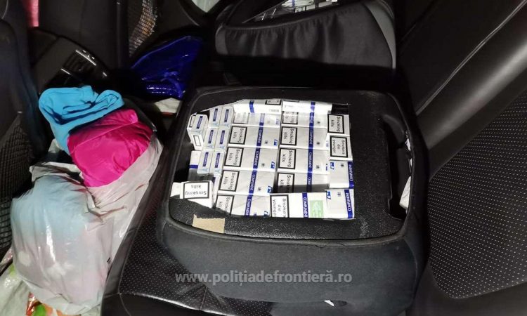 Țigări de contrabandă ascunse în scaune auto pentru copii la Bocicoiu Mare, focuri de armă la Bistra