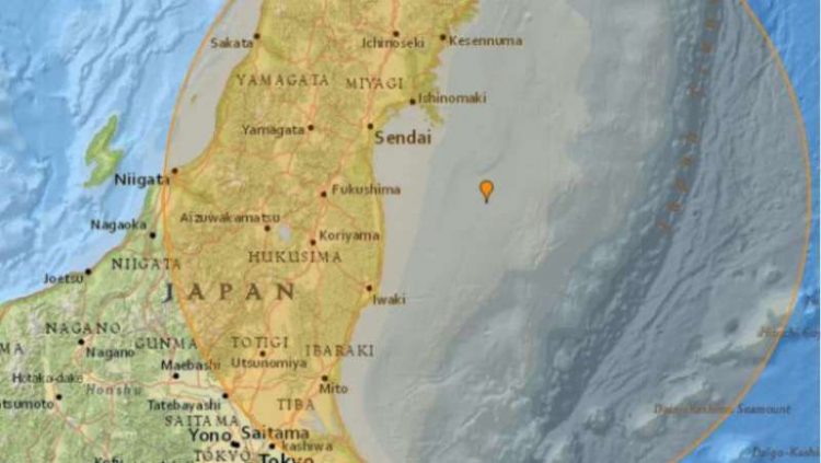 Japonia – Seism cu magnitudinea de 7,1 în largul prefecturii Fukushima