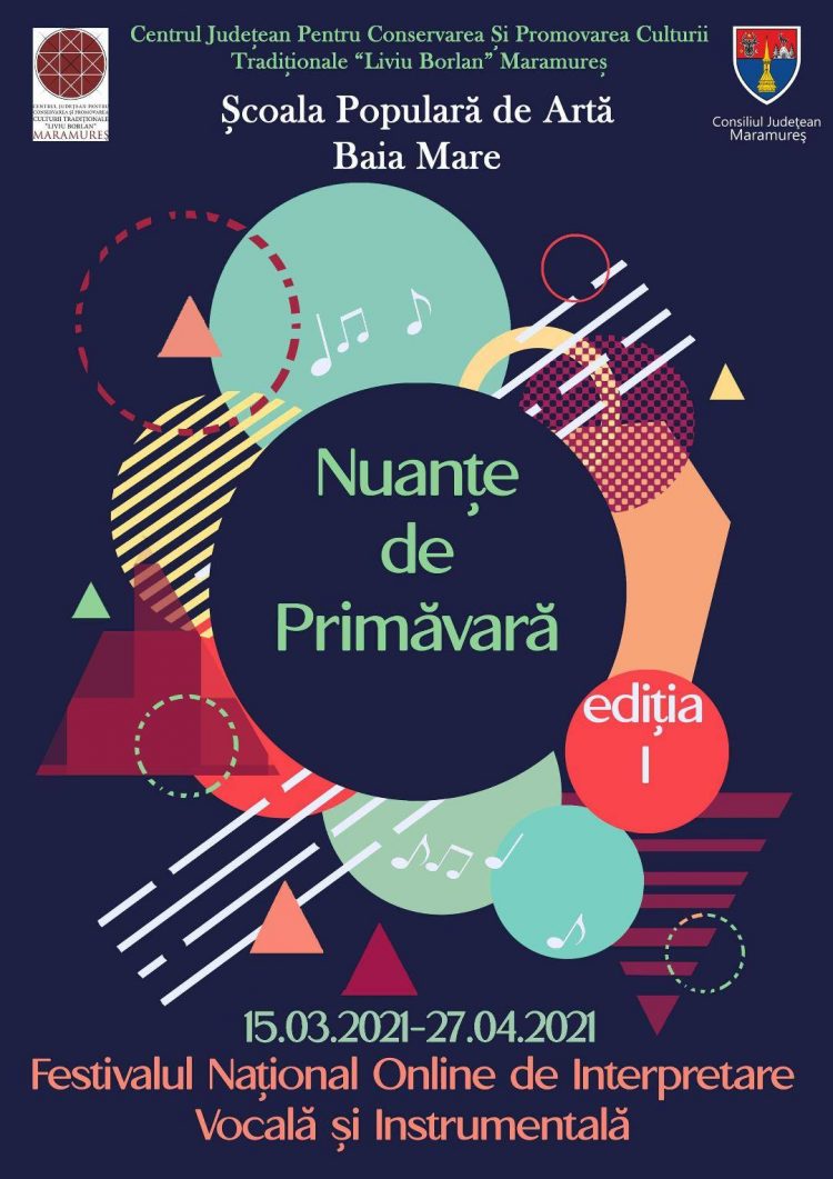 „Nuanțe de Primăvară” – Concurs Național de Interpretare Vocală și Instrumentală. Când se va desfășura festivalul