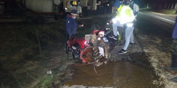 „Accident miraculos” – tractor rupt în două în Carbunar
