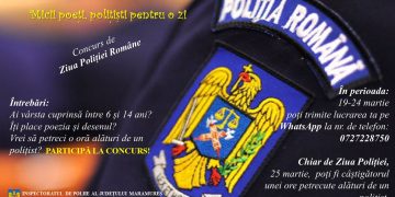 Concurs de poezii de Ziua Poliţiei Române
