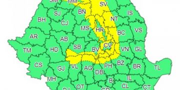 Se schimbă vremea. COD GALBEN de ninsori și viscol
