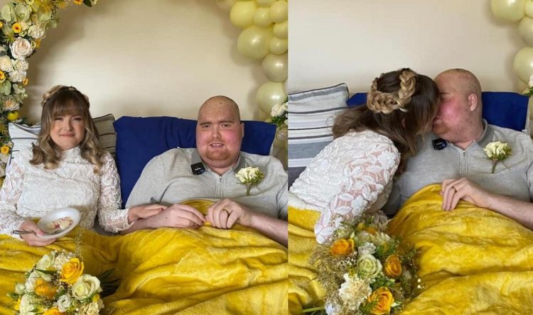 Student, căsătorit pe patul de moarte