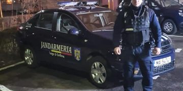 Portret de jandarm. Cum a salvat sg. maj. Muscan Alexandru o femeie dintr-un incendiu izbucnit în Baia Mare în decembrie anul trecut