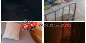 Imagini șocante la Cavnic: Pacientă cu COVID – 19, lăsată să zacă pe podeaua salonului