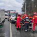 Imagini de la accidentul de la Vadu Izei. O persoană de 43 de ani a ajuns la spital