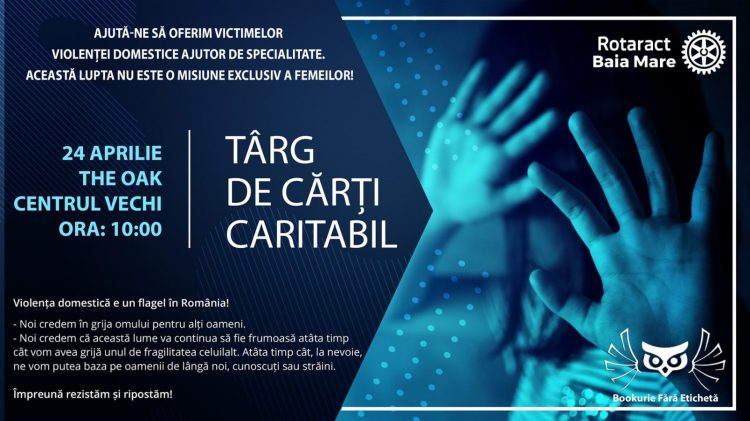„Bookuri fără etichetă”, târg de cărți caritabil caritabil organizat de Rotaract Baia Mare