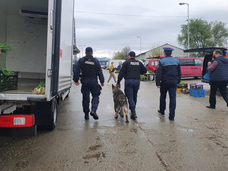 Poliţişti, jandarmi, pompieri, acţiuni în centre comerciale, pieţe, autobuze şi terase