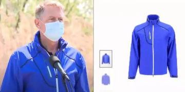 Cât costă jacheta pe care a purtat-o Klaus Iohannis în Delta Văcărești! E peste pensia medie din România