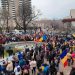 O nouă zi de proteste anti-restricții. Sute de persoane au plecat spre Piaţa Victoriei