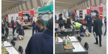 Un bărbat a murit în timp ce era imobilizat de poliţişti. Momentul incidentului a fost filmat de un martor